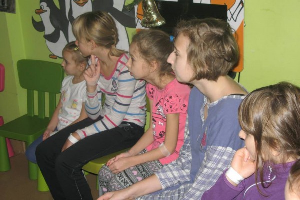 Odwiedziny Świętego Mikołaja w Szpitalu