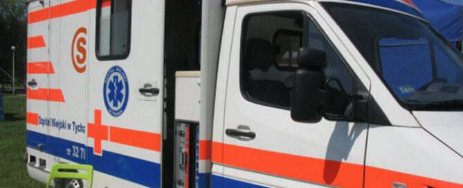 Zdjęcie karetki szpitala