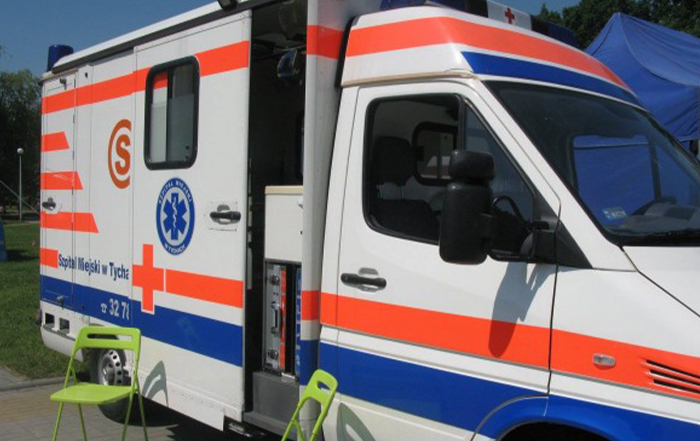 Zdjęcie karetki szpitala