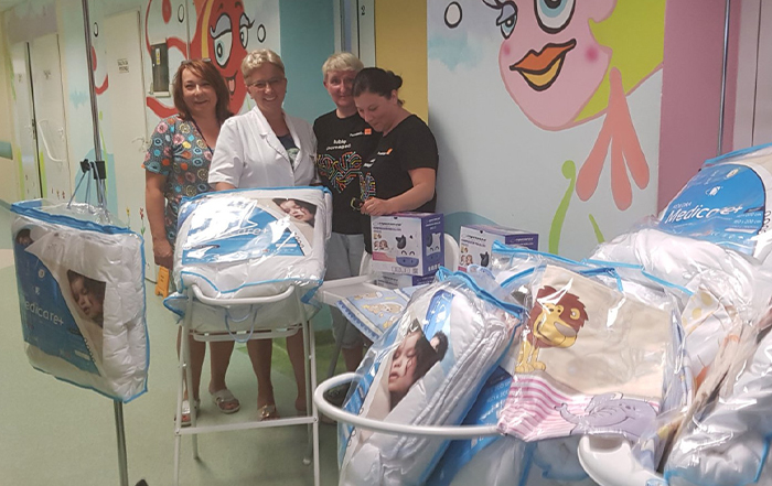 Wsparcie przekazane przez fundację Orange